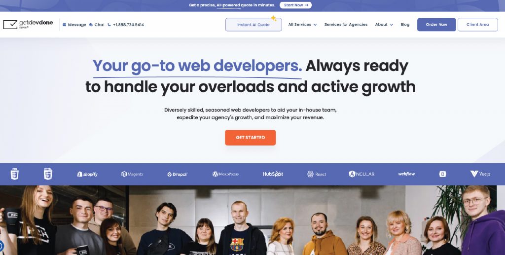 GetDevDone - Figma to HTML company
